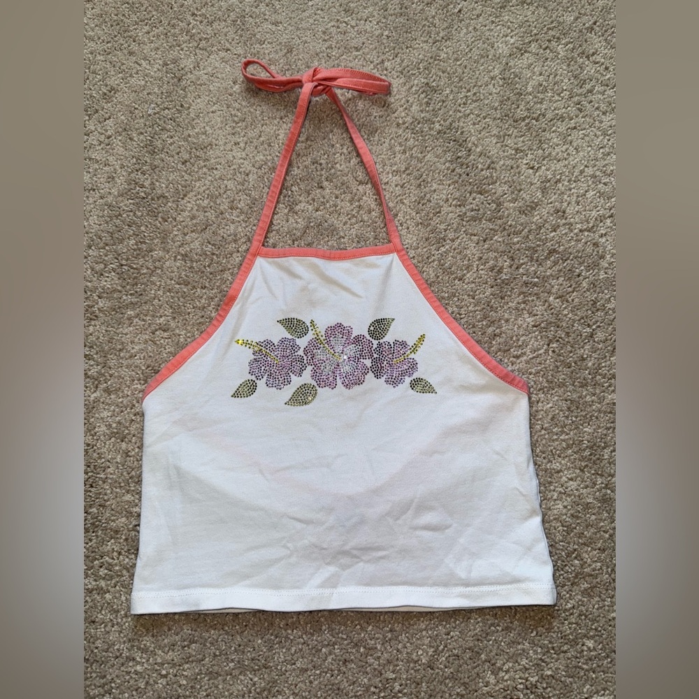 Tropical Halter Top